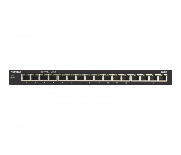 Netgear 16p GS316-100PES (16x10/100/1000Mbit) - 287133 - zdjęcie 5